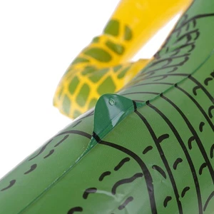 Inflatable Crocodile Blow up Funny Water Toys Crocodile Toy for Summer Beach_TM - Picture 1 of 12