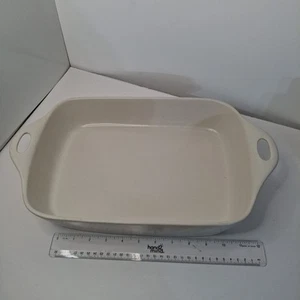 CoringWare Creations Stoneware 9x13 Casserole Roaster Baking Lasagna Pan Dish - Picture 1 of 7