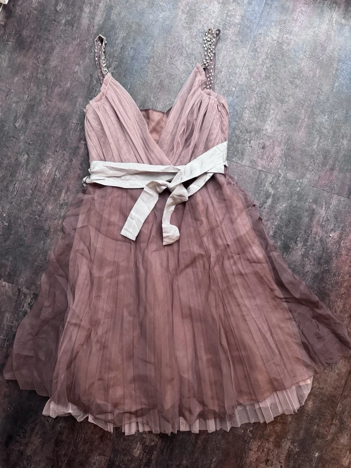 Hoss Intropia Designerkleid Partykleid Tüll Tüllrock Nude Neu mit Etikett - Bild 1 von 4