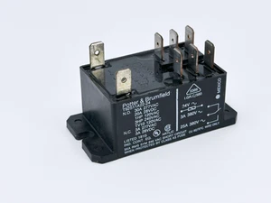 T92S11A22-24 Potter Brumfield High Power Panel Mount Relay 24VAC DPDT 30A 8-Pin - Picture 1 of 4