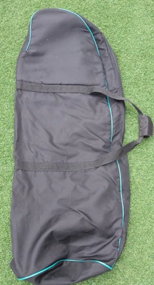 GOLF BAG TRAVEL COVER LIGHTWEIGHT WEATHER RESISTENT NYLON 48" LONG - GOOD COND - Image 1 of 4
