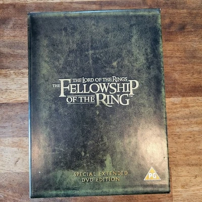 The Lord Of The Rings The Fellowship Of The Ring DVD Box Set extended edition  - Image 1 of 4