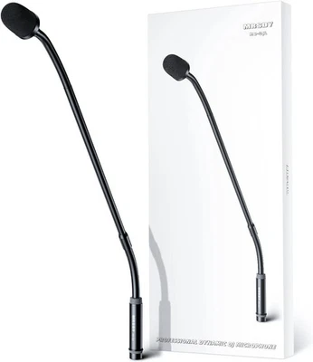 Gooseneck Microphone 23" DJ Microphone for Audio Mixer Professional XLR Wired - Image 1 of 4