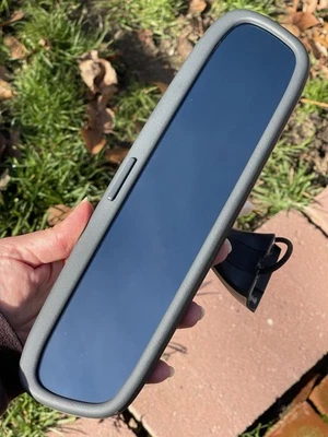 1992-2000 Lexus SC400 SC300 INTERIOR REAR VIEW MIRROR nice OEM Grey - Image 1 of 4