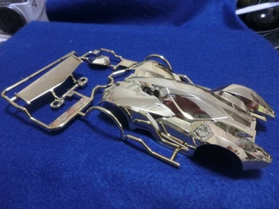 Corpo in plastica placcato oro Tamiya Mini 4WD Trigale nuovo tipo usato - Immagine 1 di 2