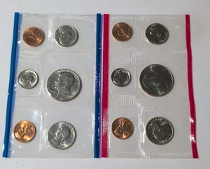 1985 US Mint Uncirculated P & D Coin Set Collectible  - Picture 1 of 12