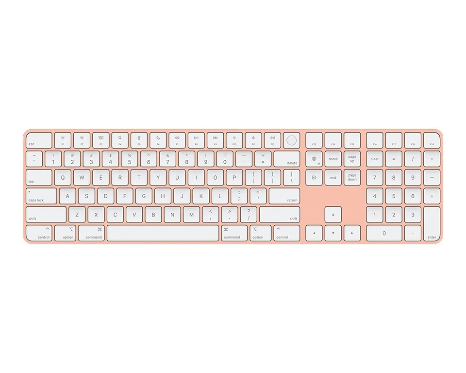 Apple Magic Keyboard with Touch ID Numeric Keypad Orange A2520/MK2C3LL/A Grade A - Image 1 of 1