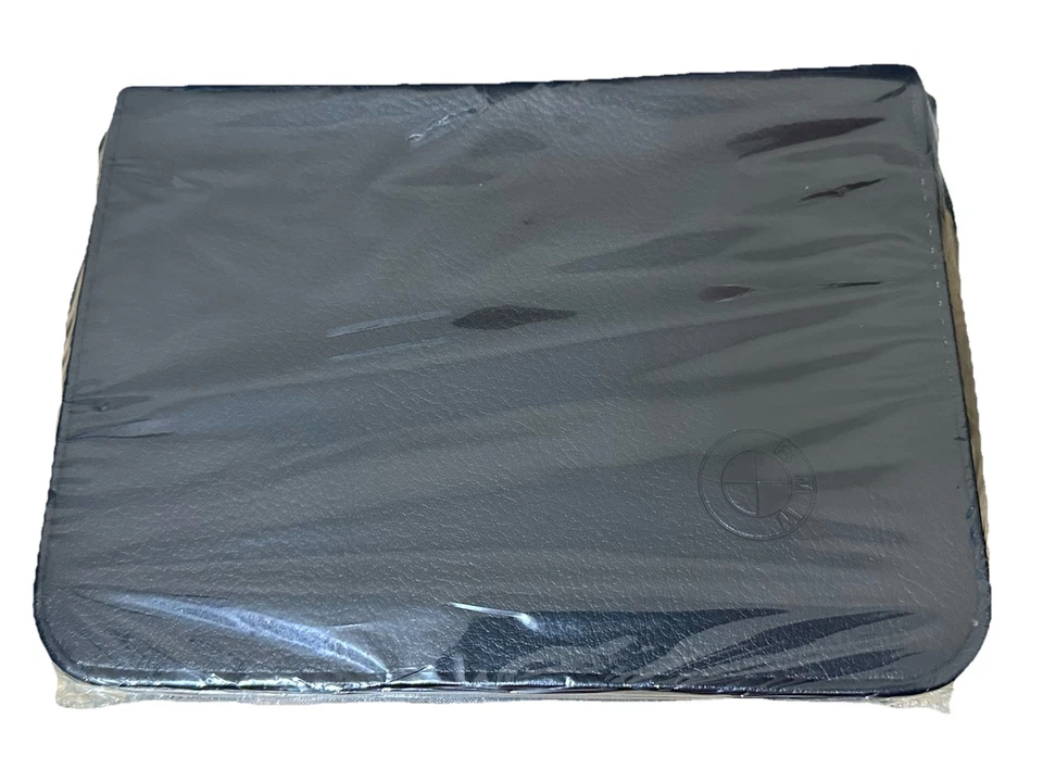 FUNDA DE CUERO BMW PARA MANUAL DEL PROPIETARIO GUÍA DEL OPERADOR GUÍA DEL USUARIO Foto 1 de 2