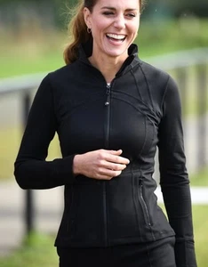 LULULEMON Define Jacket Black Luon Size 10 Orig. $138 NEW - Imagen 1 de 6