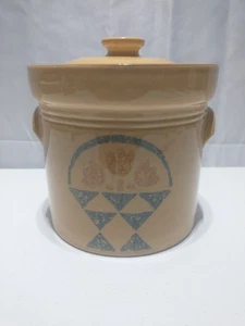 Pfaltzgraff MAFA Kanister Amerika Steinzeug Med Korbgeflecht Herz Schaufel  - Bild 1 von 10