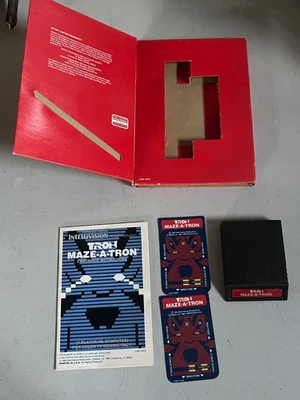 intellivision game - Tron Maze-A-Tron - Image 1 of 4