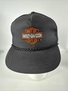 Harley Davidson Union Made UPIU King Louie USA Motorrad Cap Mütze Vintage Snapback - Bild 1 von 7