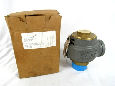 Kunkle Vacuum Relief Valve 215V-H01AQE New Open Box 2" Set 12"/HG - Image 1 of 4