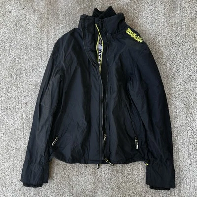 Superdry Chaqueta Cremallera Múltiple XL Negra y Neón Foto 1 de 4