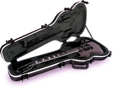 SKB CASES 1SKB-61 HARD CASE FOR GIBSON EPIPHONE SG & ESP LTD VIPER GUITARS NEW - Image 1 of 2