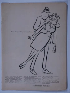1965 American Airlines People Keep Stealing Our Stewardesses Original Print Ad - Picture 1 of 3