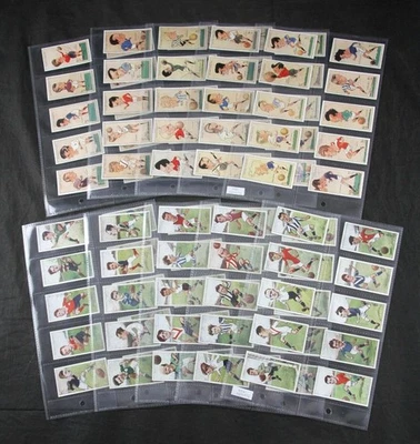 1926 & 1927 JOHN PLAYER FOOTBALL CARICATURES by RIP & MAC CIGARETTE CARDS 2 SETS - Image 1 of 4