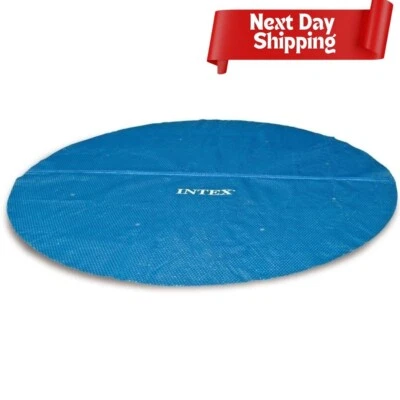 Intex 10’ Solar Heating Pool Cover | Round Above-Ground Debris Cover - Image 1 of 4