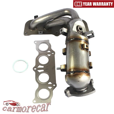 with Catalytic Converter Exhaust Manifold For 2.4L Toyota Camry Solara 02-06 New - Image 1 of 4
