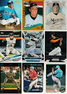 ⚾ HUGE 750 different MARLINS card lot 1992 - 2024 Burger Sanchez Cabrera Stanton - Picture 1 of 18