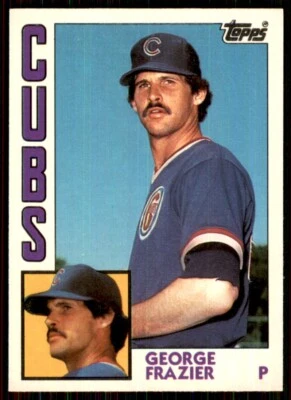 1984 Topps Traded George Frazier Chicago Cubs #39T - Image 1 of 2