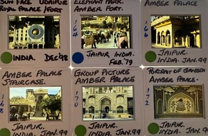 80 x Vintage 35mm Photo Slides INDIA 1999 Good Quality Amateur Images - Bild 1 von 17