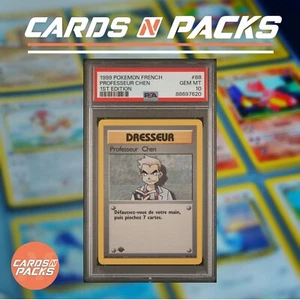 Carte Pokemon Professeur Chen 88/102 Set de Base Edition 1 PSA 10 GEM MINT 🇫🇷 - Bild 1 von 2