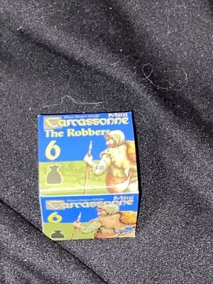 Mini Carcassonne 6 THE ROBBERS Expansión 2012 Rio Grande Juegos ¡Nuevo! Foto 1 de 4