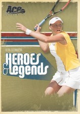 2006 Ace Authentic Heroes & Legends Tennis #99 Vera Zvonareva