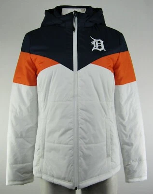 Detroit Tigers MLB G-III Women's Puffer Jacket - Image 1 of 4