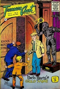 Treasure Chest Of Fun & Fact Comic Book Vintage Vol 15 # 11 January 28 1960  - Picture 1 of 3
