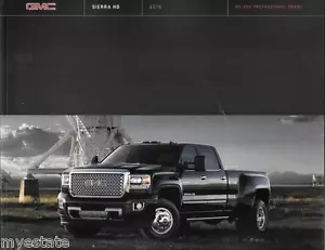 2015 15 GMC Sierra HD original sales Brochure MINT - Picture 1 of 1