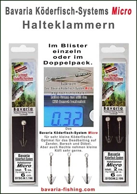 Retaining Clips Bavaria Bait Fish System Micro Walleye/Perch/Bait Fishing System - Image 1 of 4