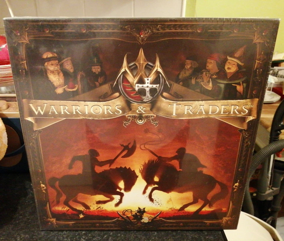 WARRIORS & TRADERS GAME BY ANDREI NOVAK NEW & SEALED 2011 NSKN FAMILY FUN - Image 1 of 4
