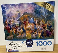 Abraham Hunter 1000 Piece Puzzle Nativity Scene Sealed NEW