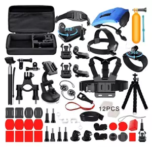 69 IN 1 Zubehör Set für GoPro Hero 10 GoPro Hero 9 Hero 8 Hero 7 Hero 6 Hero - Bild 1 von 7