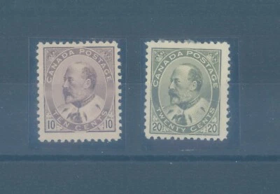 CANADA 1903-1909 MH Edward VII - rare ! - Image 1 of 2
