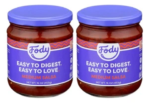 Fody Foods Medium Salsa 2 Pack - Picture 1 of 2