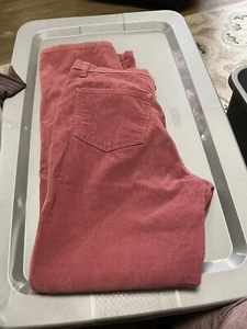 Polo Jeans Co Ralph Lauren Salmon Pink Colored Cords Sz 1 - Picture 1 of 7