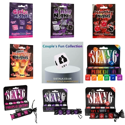 CREATIVE CONCEPTIONS Sexy 6 Würfel Vorspiel Kinky Vorspiel Stolz Erwachsenenspiel Kinky Naughty Dare Nights