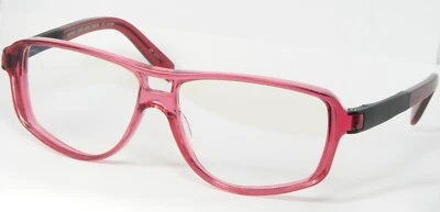 TRANSISTOR VOLT 7032 409 TRANSPARENT GARNET EYEGLASSES GLASSES FRAME 56-14-135mm - Image 1 of 4