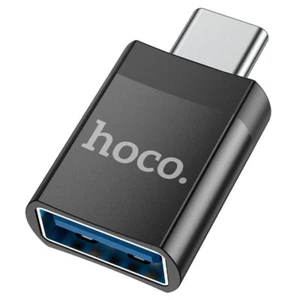 Hoco UA17 USB 3.0 Fast Transmission Adapter Black for Type-C Male to USB Female - Picture 1 of 5