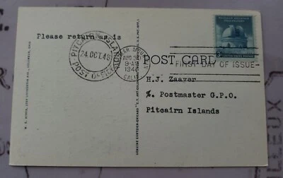 Scott # 966 Mt. Palamar First Day Of Issue Foreign Destination - Image 1 of 2