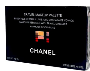 ❤️Harmonie de Camélias,CHANEL TRAVEL MAKEUP PALETTE  ESSENTIALS TRAVEL MASCARA! - Picture 1 of 9