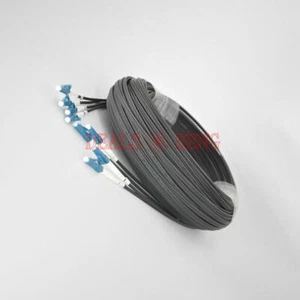 SM LC UPC Patch Cordon Papillon 4 Noyaux Extérieur FTTH Fibre Optique Drop Cable 200M - Photo 1/1