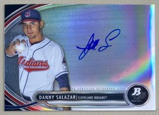 2013 Bowman Platinum Auto Prospects Danny Salazar #BPAP-DS Rookie Auto RC