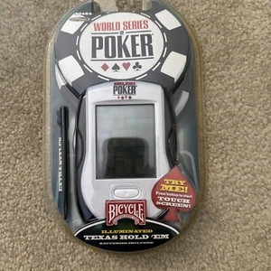 World Series of Poker Handheld Game Texas Hold Em Touch Screen New - Picture 1 of 3