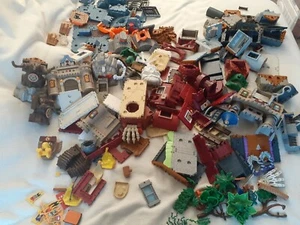 100+ Parts Piece Fisher Price Imaginext Dinosaurs T-Rex Mountain Skeleton Castle - Picture 1 of 12