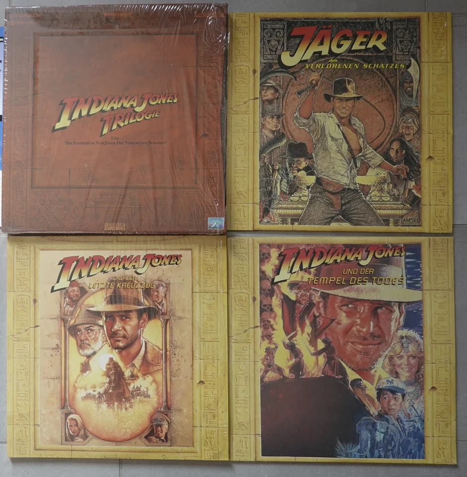 LaserDisc Box-Set: Indiana Jones Trilogie - PLFGS 35101 - Bild 1 von 2