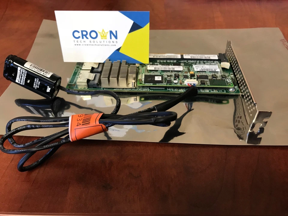 631670-B21 633538-001 HP G8 P420/1GB FBWC 6GB 2PORT SAS CONTROLLER W/BATTERY - Image 1 of 1